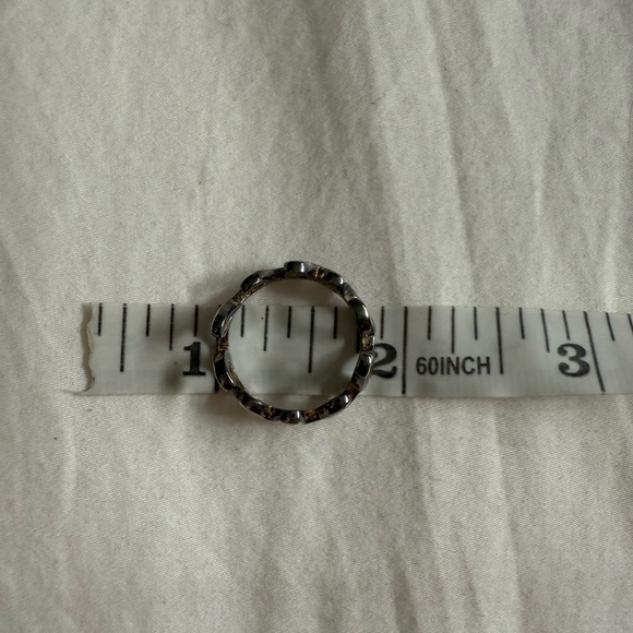 Coach Silver Script Ring - Picture 5 of 5